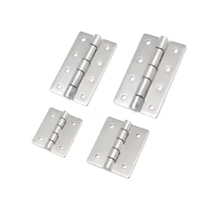 65/75/90/100 Durable Dislocation Iron Door Frame Hinge Stainless Steel round Hole Hardware Durable Door Equipment